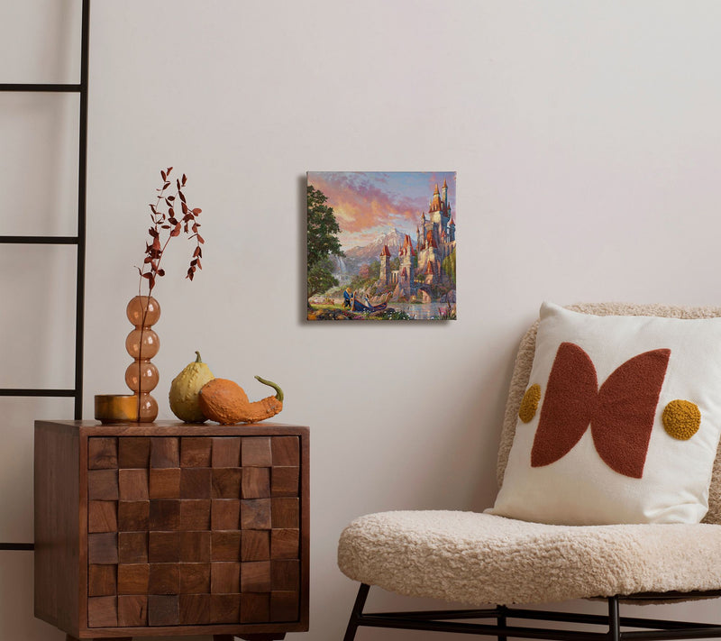 Thomas Kinkade Beauty & the Beast II - 14x14 Gallery Wrap — View 3