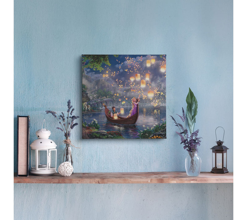 Thomas Kinkade  Studios Tangled 14x14 Gallery Wrap — View 3