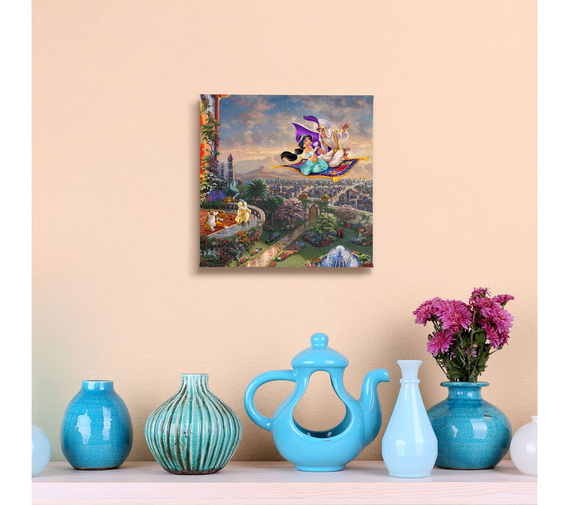 Thomas Kinkade Disney Aladdin - 14" x 14 " Gallery Wrap — View 2