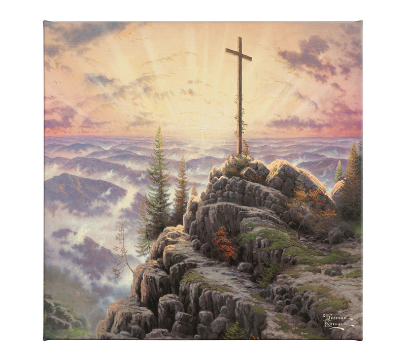 Thomas Kinkade Sunrise 14x14 Gallery Wrap — Main view