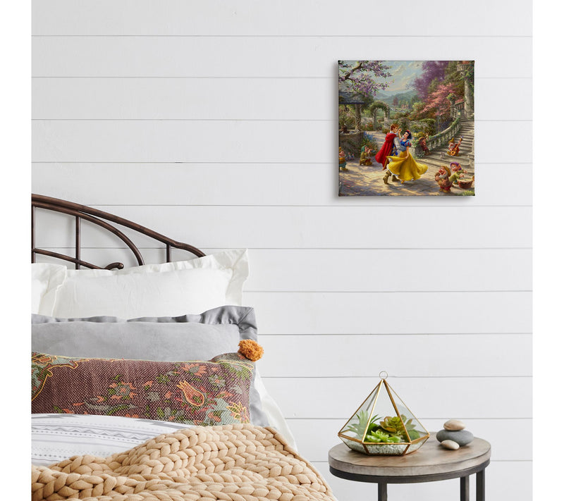 Thomas Kinkade Snow White Dancing 14x14 GalleryWrap — View 2