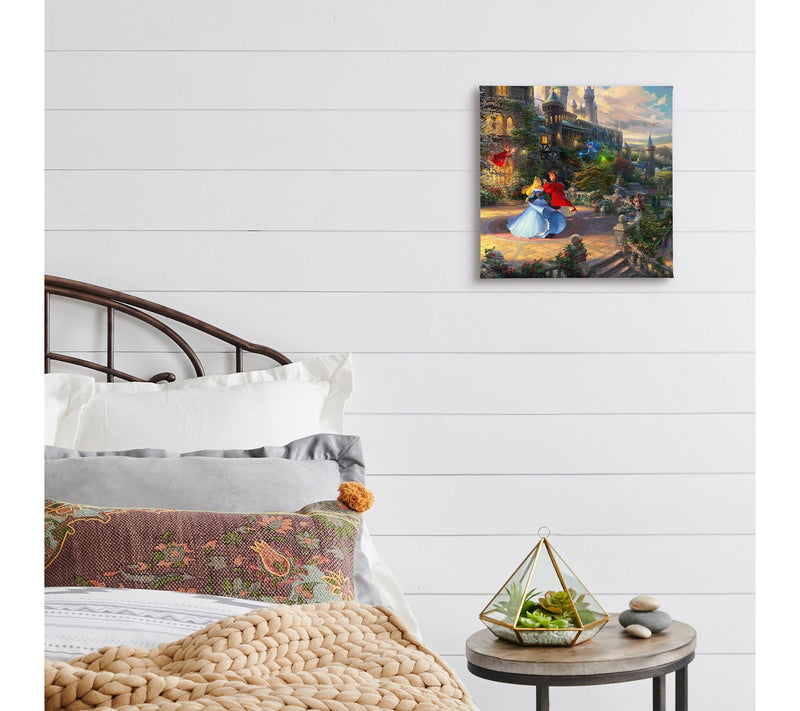 Thomas Kinkade Sleeping Beauty Dancing 14x14 Gallery Wrap — View 4