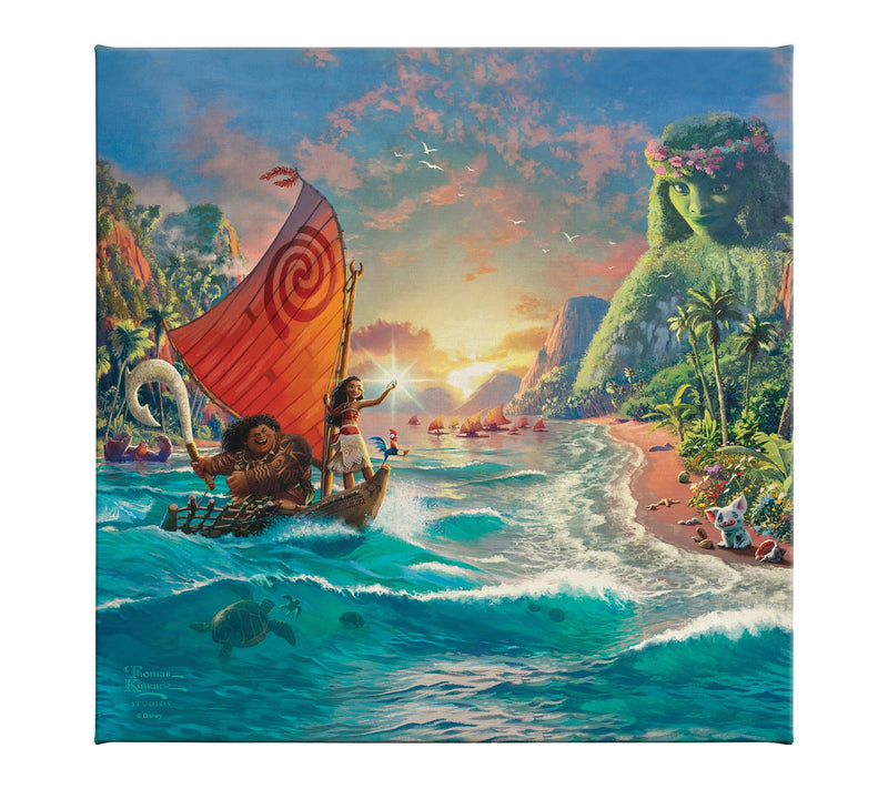 Thomas Kinkade Disney Moana - 14" x 14" GalleryWrap — Main view