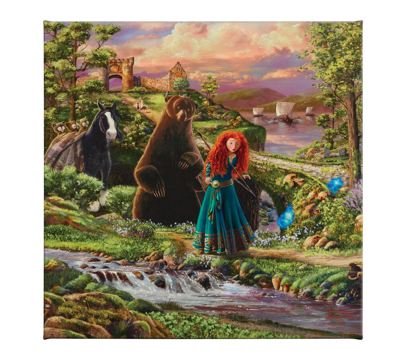 Thomas Kinkade Disney Pixar Brave - 14" x 14" Gallery Wrap — Main view