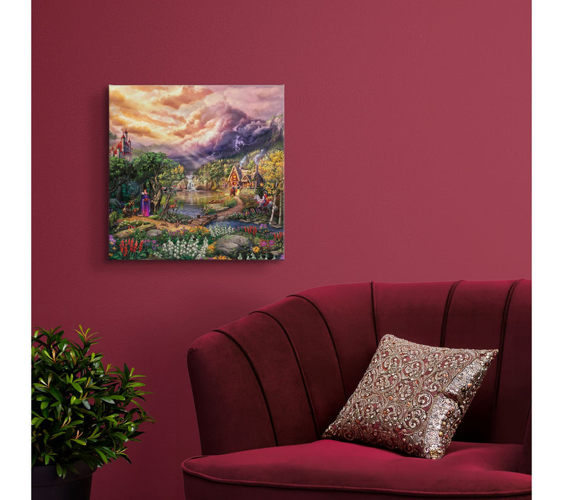 Thomas Kinkade Disney The Evil Queen - 14" x 14" Gallery Wrap — View 2