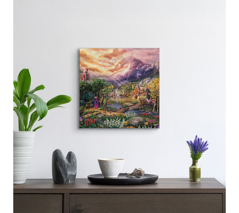 Thomas Kinkade Disney The Evil Queen - 14" x 14" Gallery Wrap — View 4