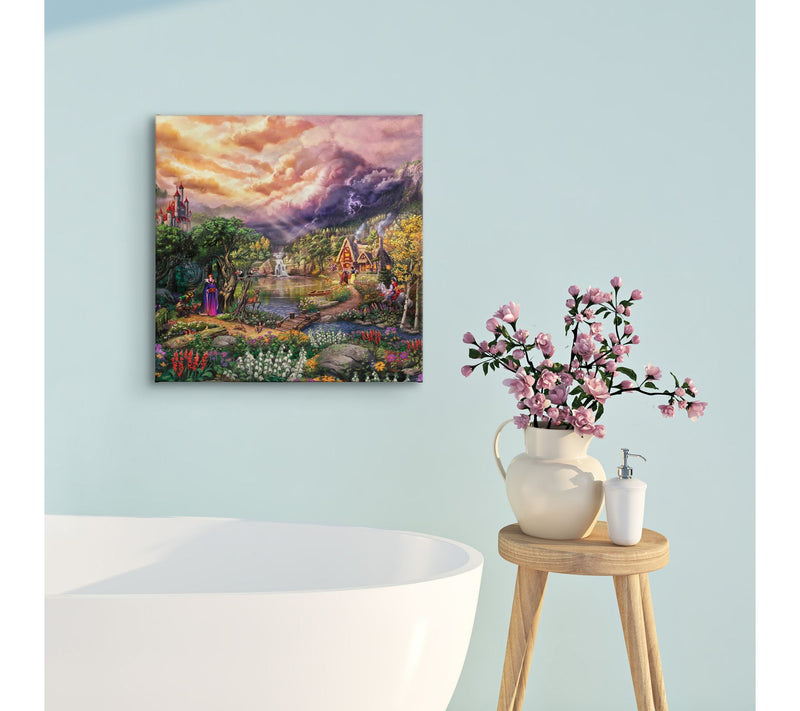 Thomas Kinkade Disney The Evil Queen - 14" x 14" Gallery Wrap — View 3