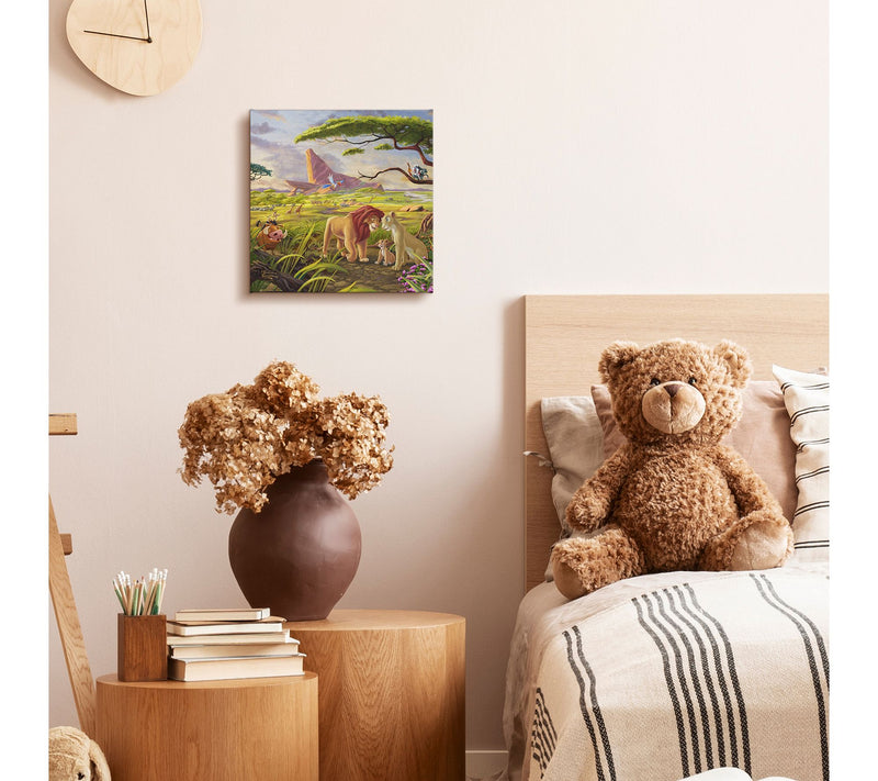 Thomas Kinkade Lion King Remember Who U Are 14x14 Gallery Wrap — View 2
