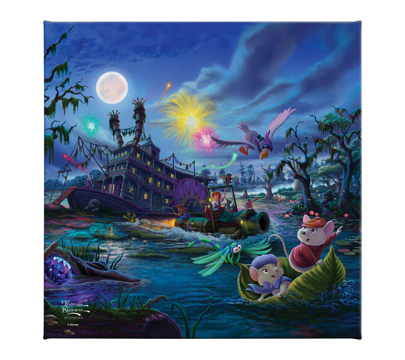 Thomas Kinkade Disney The Rescuers - 14" x 14"Gallery Wrap — Main view