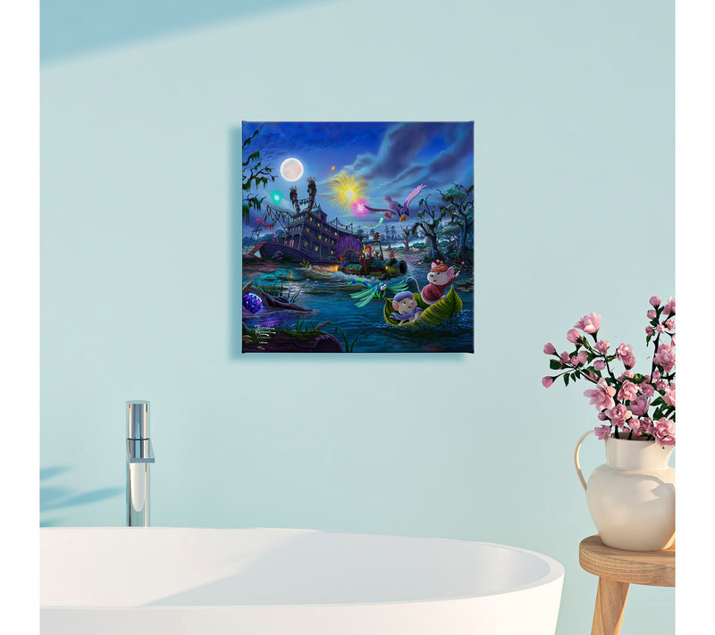 Thomas Kinkade Disney The Rescuers - 14" x 14"Gallery Wrap — View 3