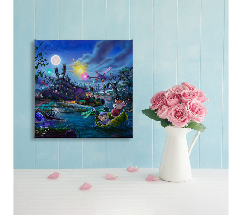 Thomas Kinkade Disney The Rescuers - 14" x 14"Gallery Wrap — View 4