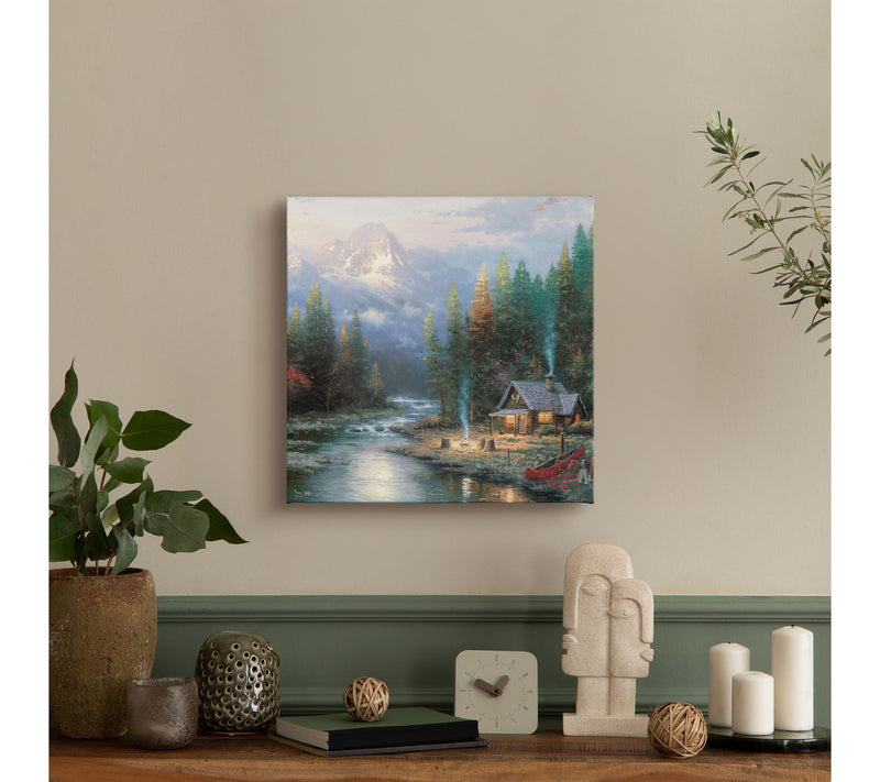 Thomas Kinkade The End of a Perfect Day II 14x14 Gallery Wrap — View 2