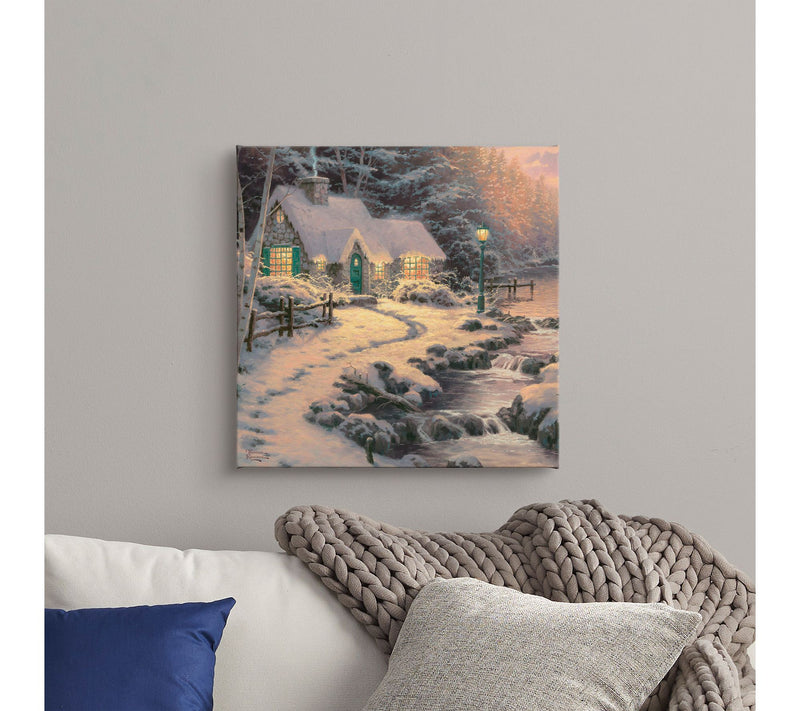 Thomas Kinkade Evening Glow - 14" x 14" GalleryWrap — View 3