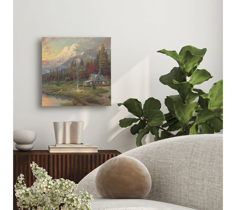 Thomas Kinkade Evening Majesty - 14" x 14" Gallery Wrap — View 4