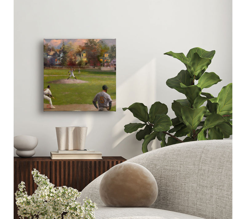 Thomas Kinkade A Mile in His Shoes 14x14 Gallery Wrap — View 2