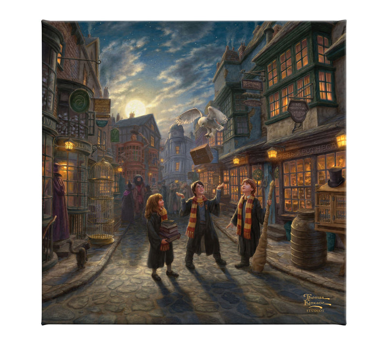 Thomas Kinkade Harry Potter Diagon Alley 14x14Gallery Wrap — Main view