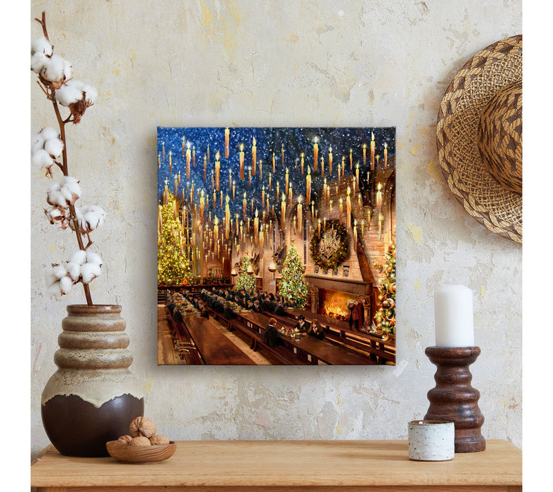 Thomas Kinkade Harry Potter Great Hall - 14x14Gallery Wrap — View 4