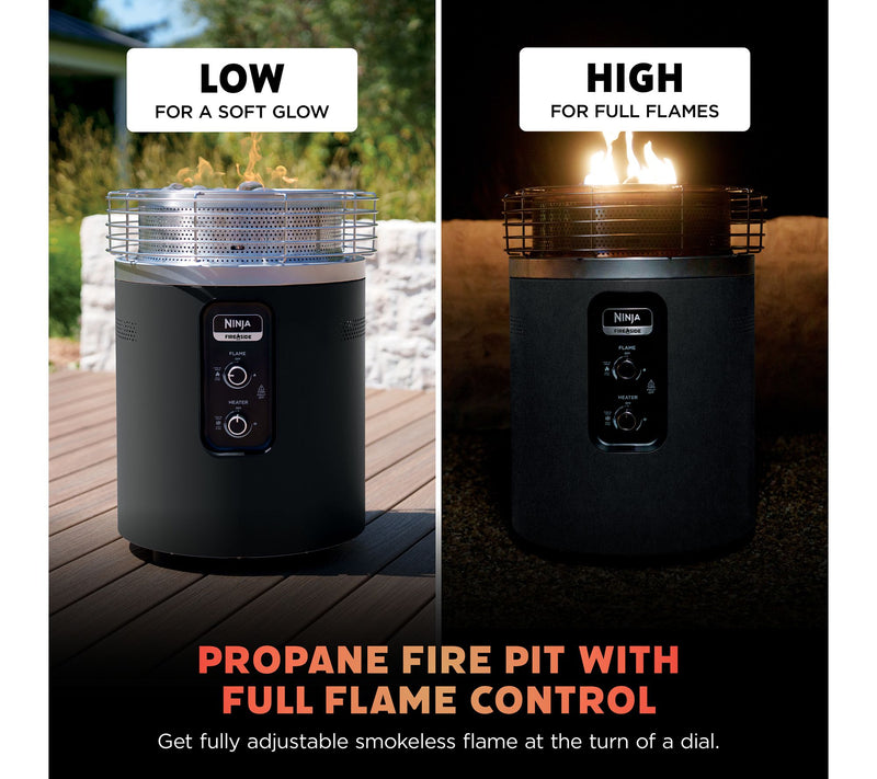 Ninja Fireside360 Outdoor Heater & Fire Pit — View 3