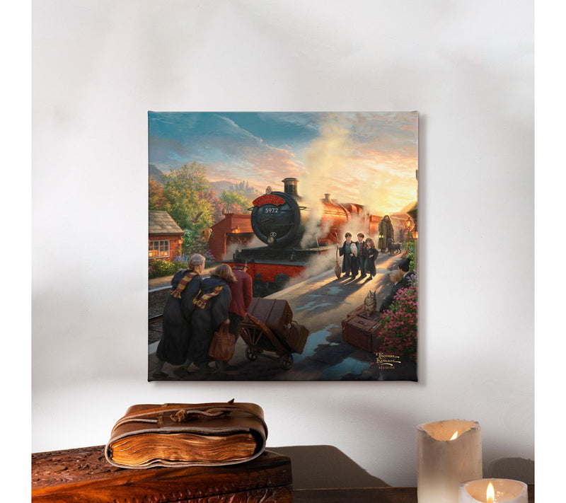 Thomas Kinkade Harry Potter Hogwarts Express 14x14Gallery Wrap — View 2