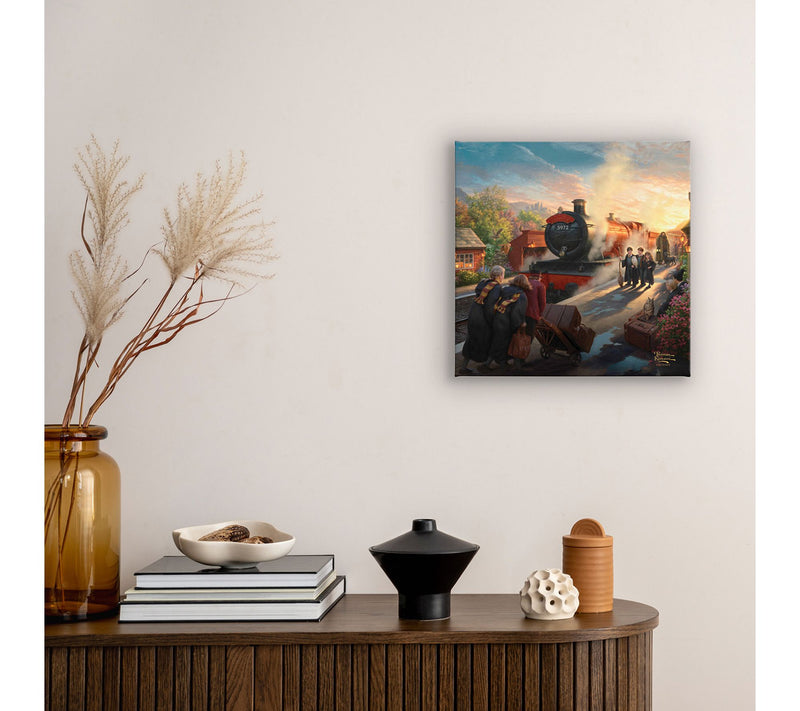 Thomas Kinkade Harry Potter Hogwarts Express 14x14Gallery Wrap — View 3