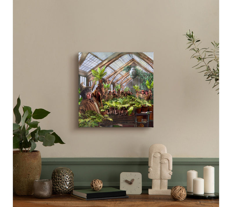 Thomas Kinkade Harry Potter Hog. Greenhouse 14x14 Gallery Wrap — View 4
