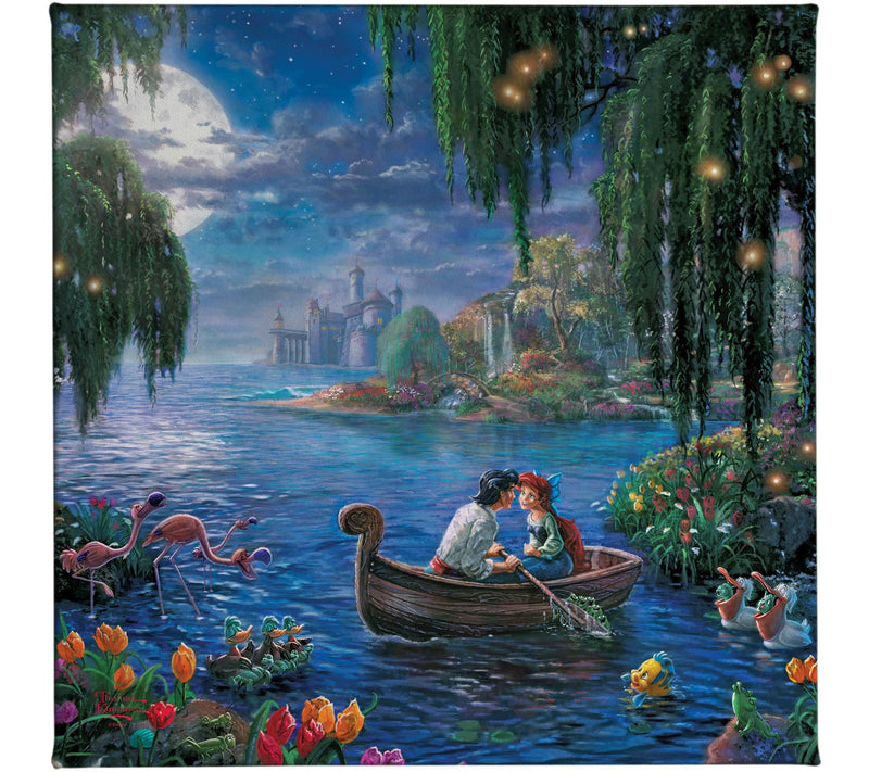 Thomas Kinkade The Little Mermaid II - 14" x 14" Gallery Wrap — Main view