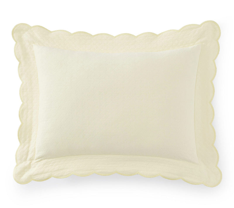 Martha Stewart Signature Scallop Yellow 12" X 16" Dec Pillow — Main view