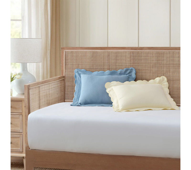 Martha Stewart Signature Scallop Yellow 12" X 16" Dec Pillow — View 6