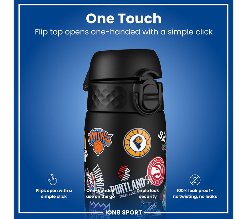 Ion8 NBA 18 oz Recyclon Multi Team Water Bottle — View 3