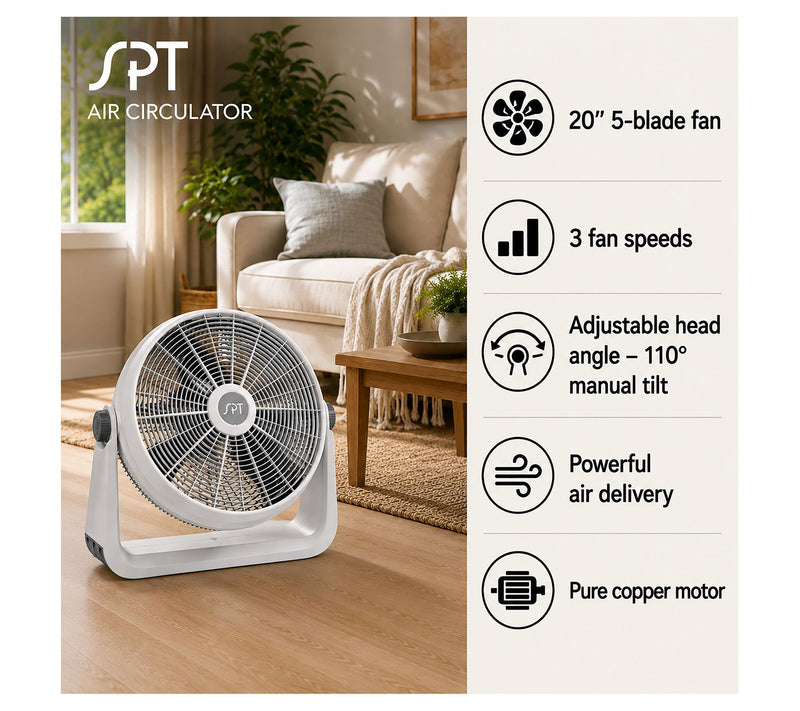 SPT SF-2001 Turbo Air Circulator — View 6