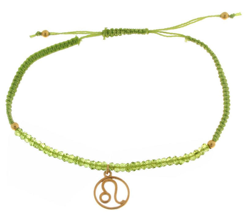 Artisan Crafted Gemstone Zodiac Bracelet, Sterling/14K — View 12