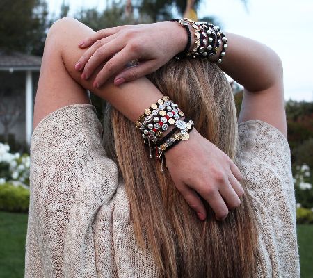 My Saint My Hero Blessing Goldtone Bracelet Set — View 9