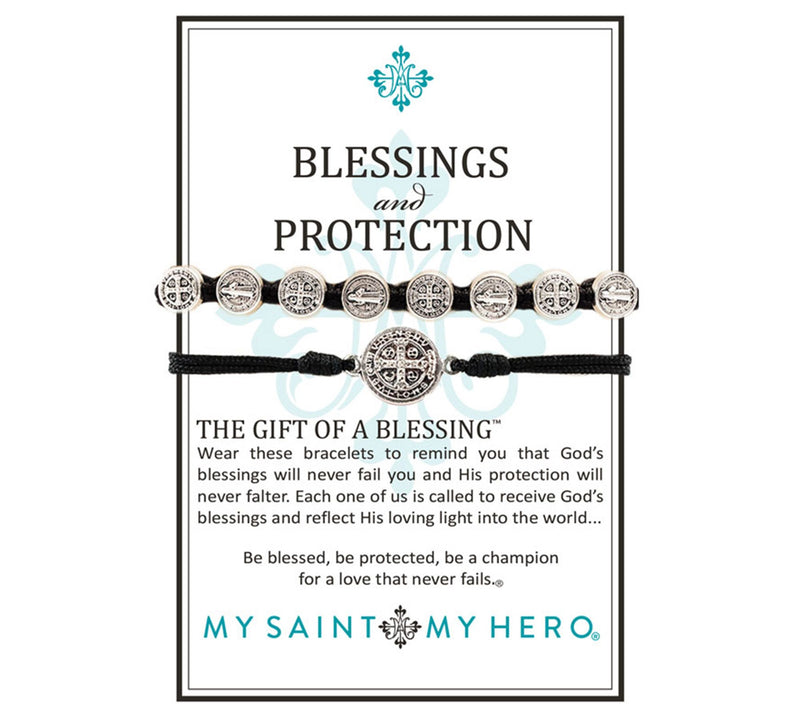 My Saint My Hero Blessing Benedictine Medal Bracelet Set — View 15