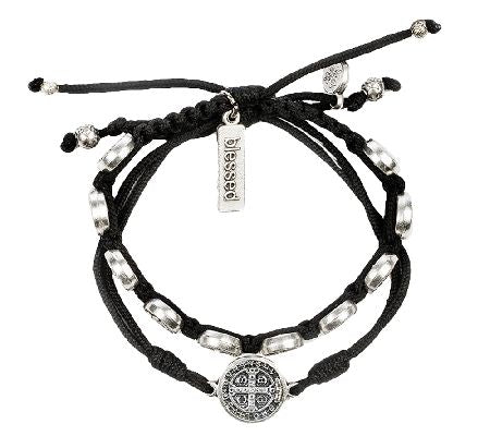 My Saint My Hero Blessing Benedictine Medal Bracelet Set — View 16