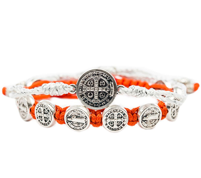 My Saint My Hero Blessing Benedictine Medal Bracelet Set — View 11