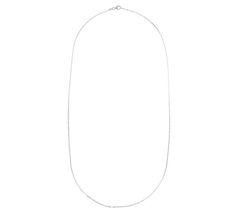 UltraFine Silver 24" Forzatina Diamond-Cut OvalLink Chain — Main view