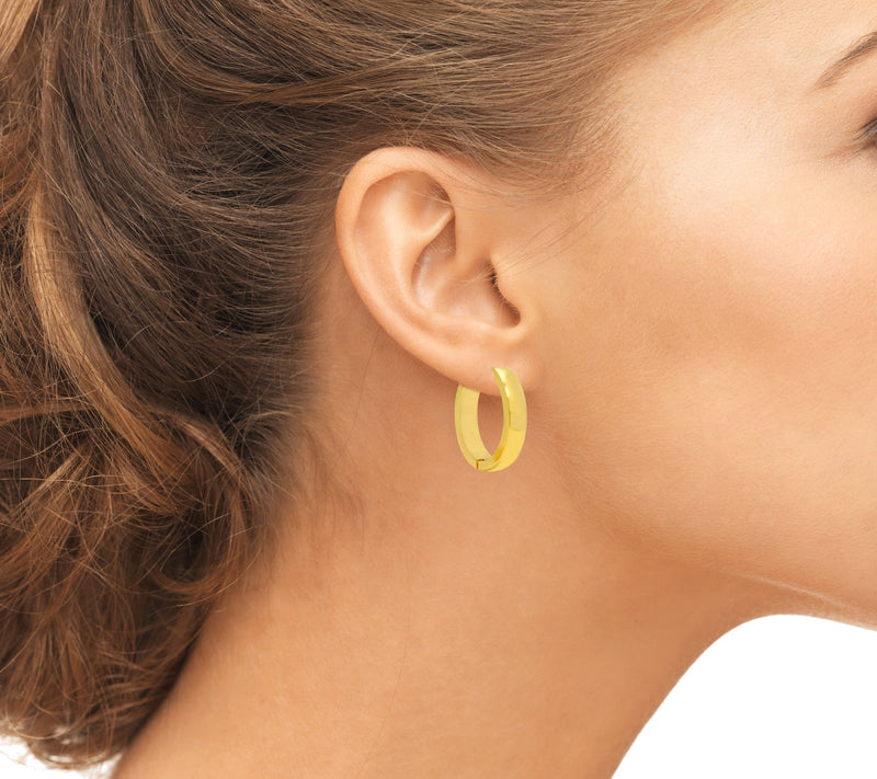 Steel by Design Hoop Earrings — View 9