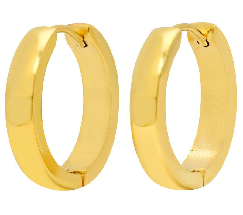 Steel by Design Hoop Earrings — View 7