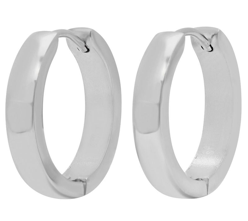Steel by Design Hoop Earrings — View 5