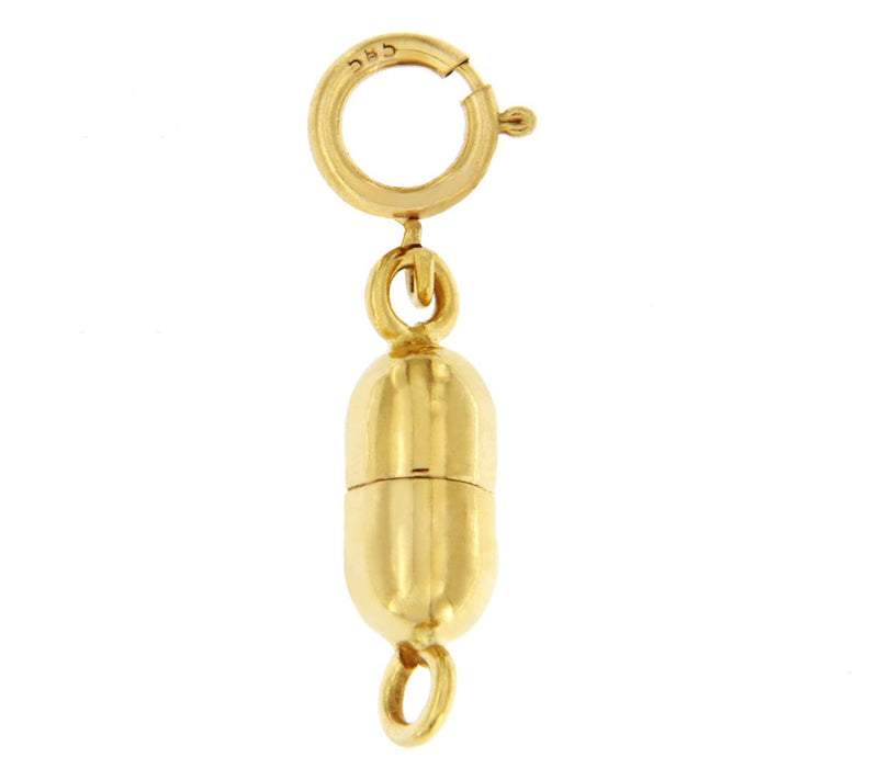 Italian Gold Magnetic Clasp, 14K Gold — Main view