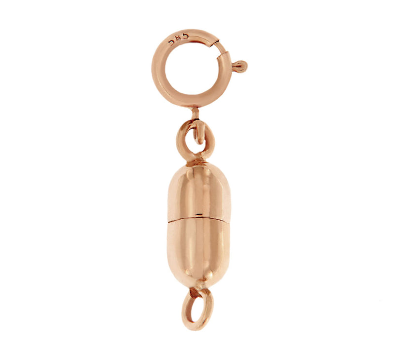 Italian Gold Magnetic Clasp, 14K Gold — View 5