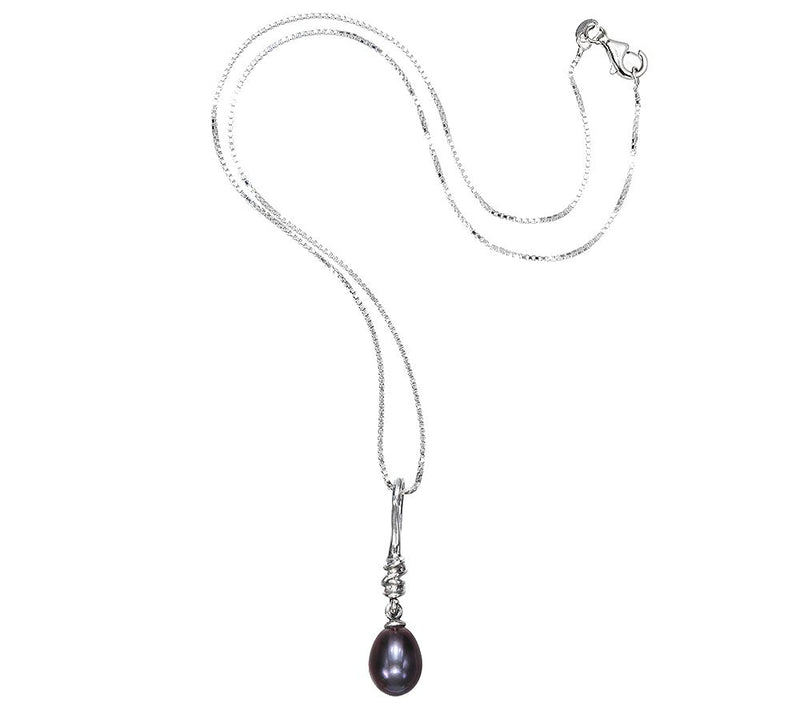 Hagit Sterling Cultured Freshwater Pearl Pendant w/ Chain — View 6