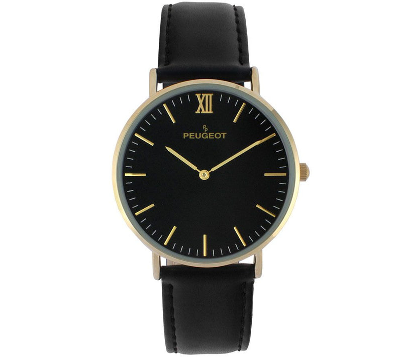 Peugeot Men's Slim Goldtone Watch — View 4