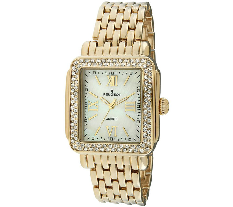 Peugeot Women's Goldtone MOP-Dial Bracelet Watch — Main view