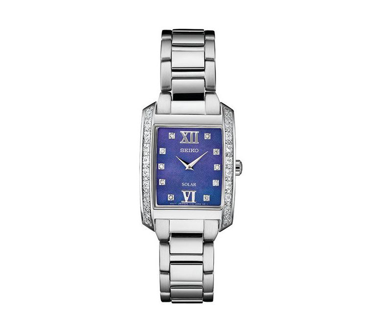 Seiko Women's Blue Dial Diamond Accent BraceletWatch — Main view