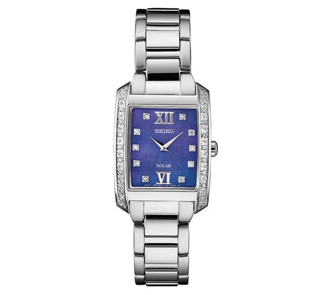 Seiko Women's Blue Dial Diamond Accent BraceletWatch — View 3