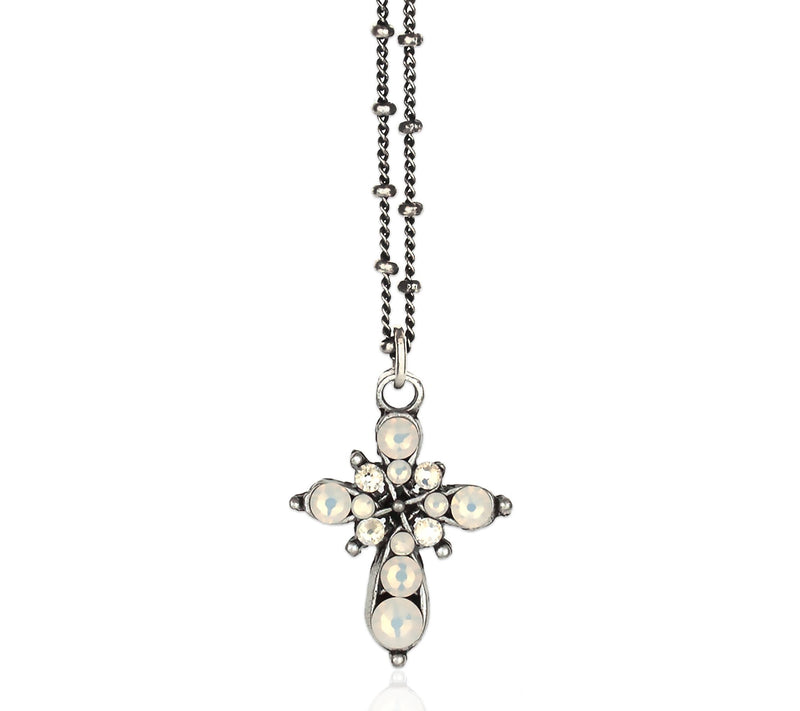Anne Koplik Mini Cross Necklace — View 7