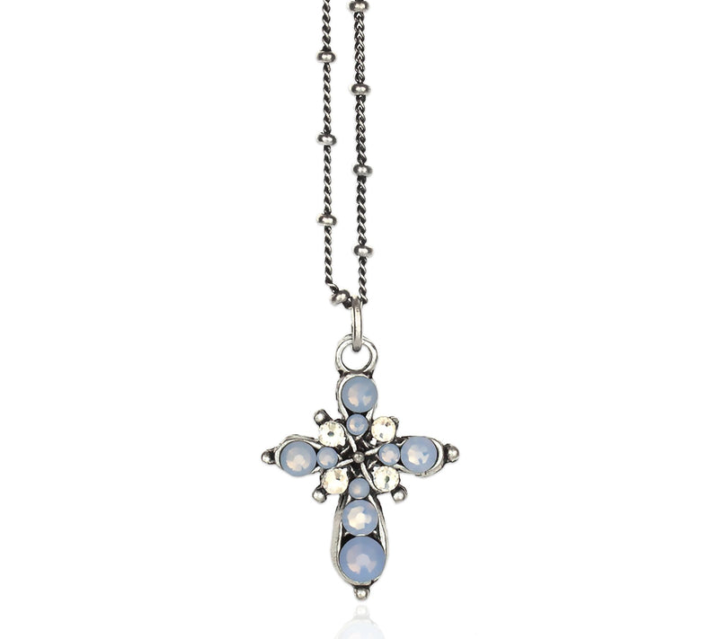 Anne Koplik Mini Cross Necklace — Main view