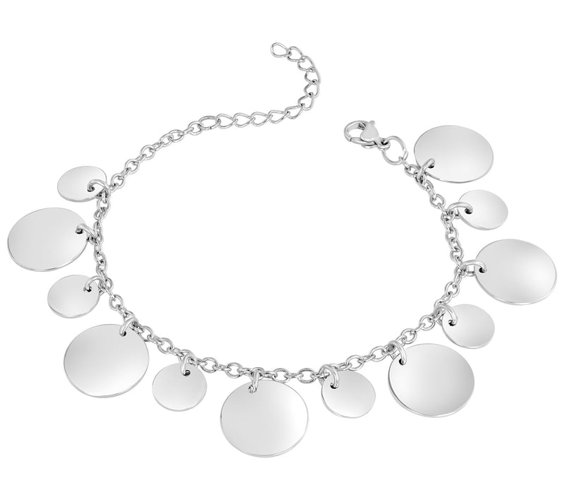 Steel by Design 7-1/2" Multi-Disc  Bracelet — Main view