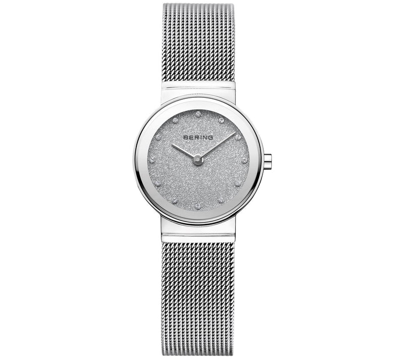 Bering Women's Stainless Steel Swarovski Crystal Dial Watch — Main view